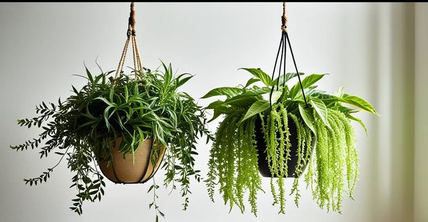 Suspensions pour plantes : une touche aérienne à votre déco