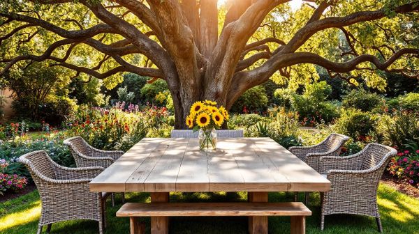 Top 5 tables de jardin adaptées à chaque style de vie